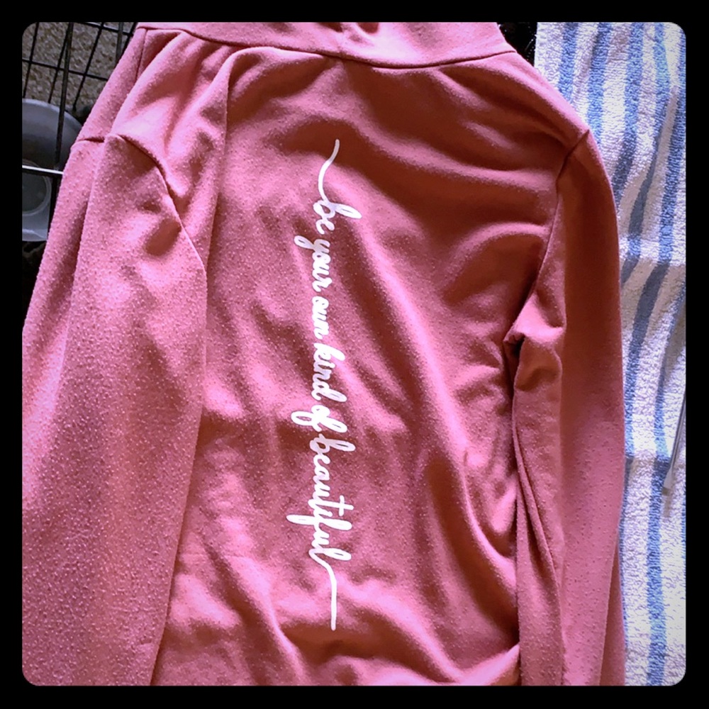 Lightweight hoodie (be your own kind of beautiful)